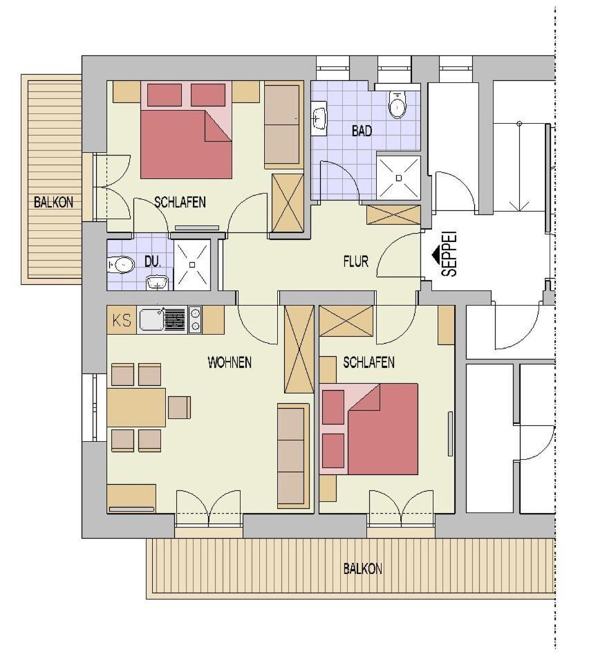 Feriennest Leitner Apartment Maria Alm am Steinernen Meer Bagian luar foto